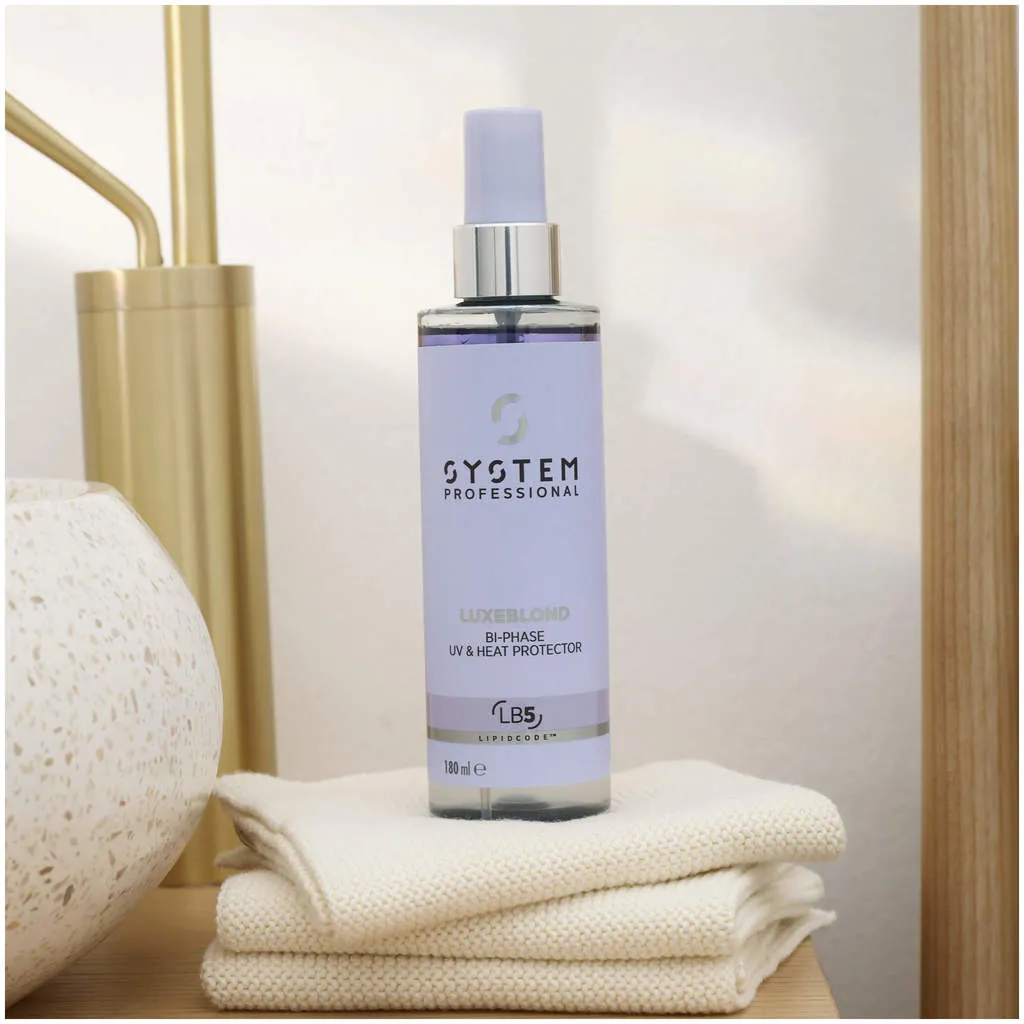System Professional Lipid Code LuxeBlond Bi-Phase UV & Heat Protector
