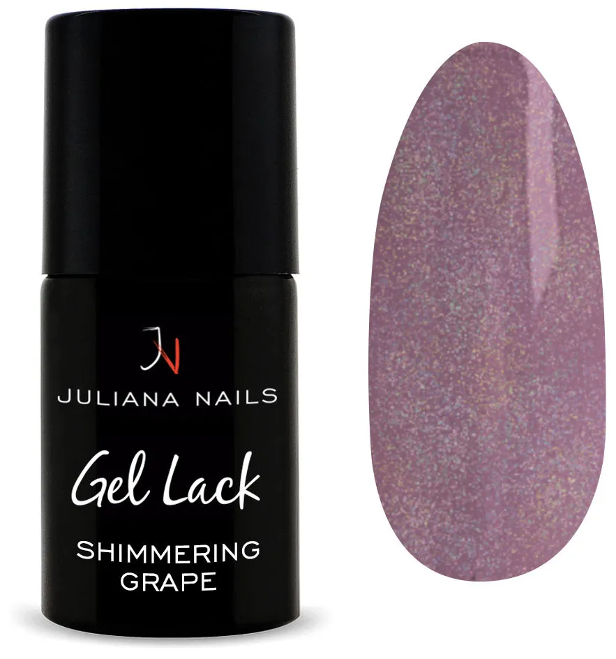 Juliana Nails smalto gel Glitter & Co - Glitter argento