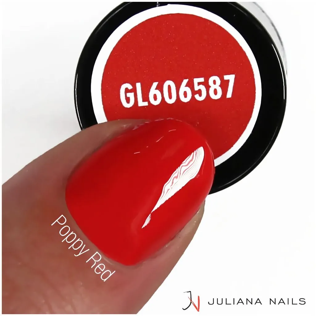 Juliana Nails smalto gel sfumature di rosso - Cherry Cherry Lady