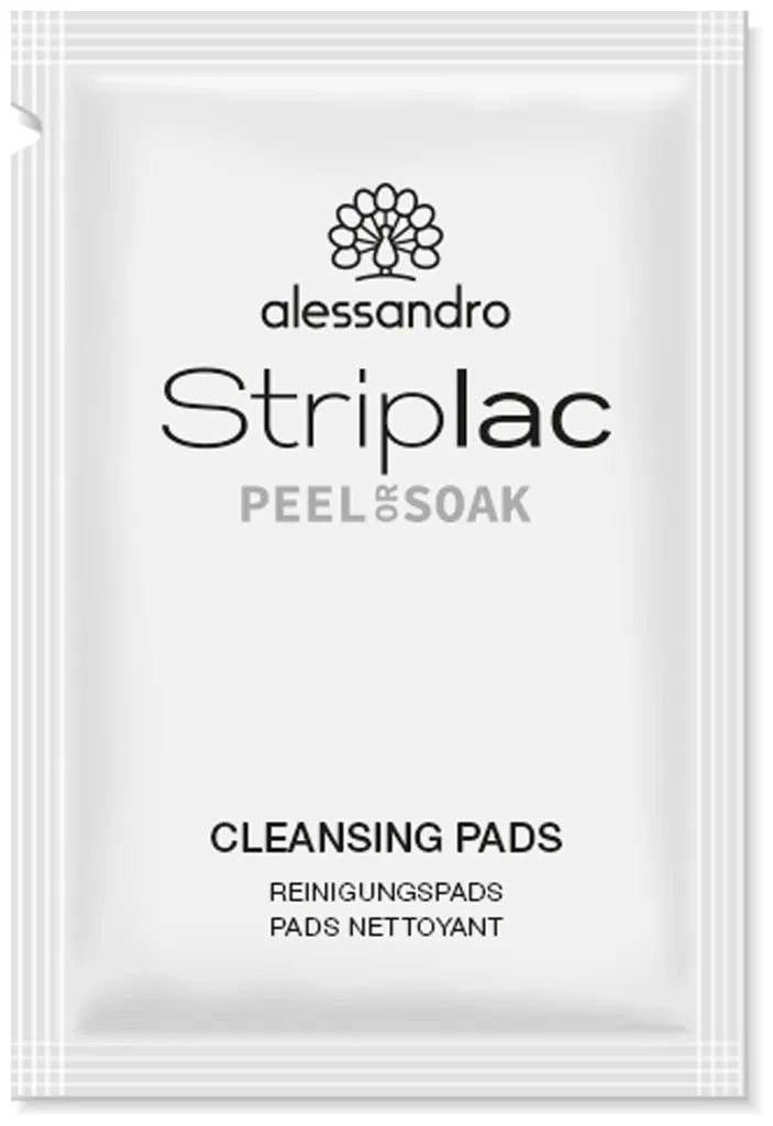 Alessandro Striplac Peel Or Soak Cleansing Pads (confezionati singolarmente)