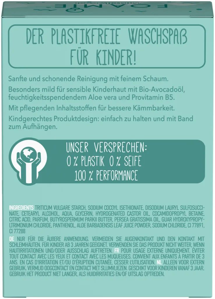 Foamie 2in1 Shampoo Solido & Gel Doccia Kids