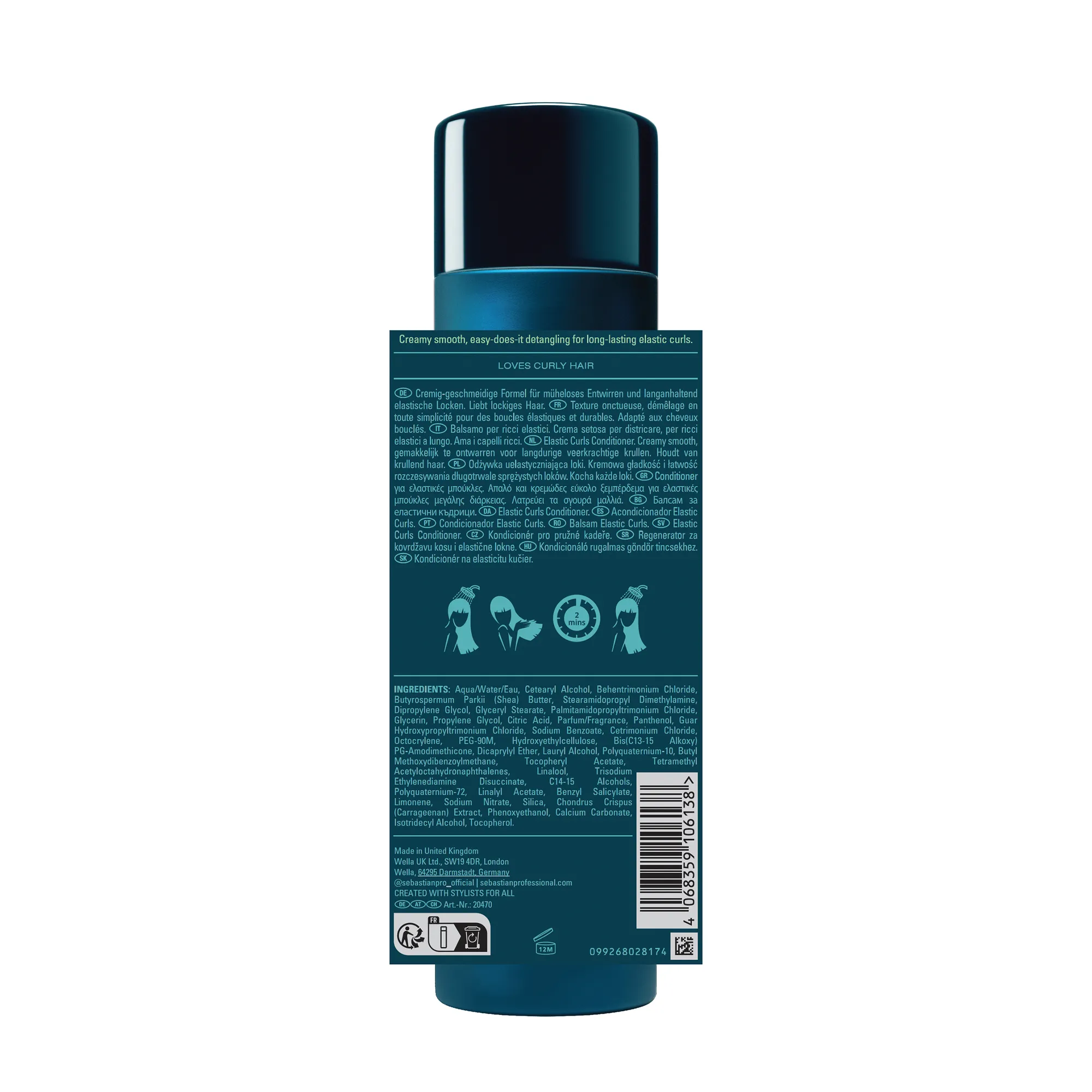 Sebastian Twisted Elastic Curls Conditioner