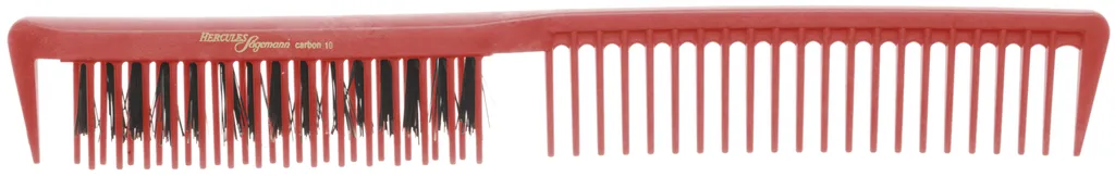 Hercules Sägemann Pettine in carbonio HS C10 - Rosso