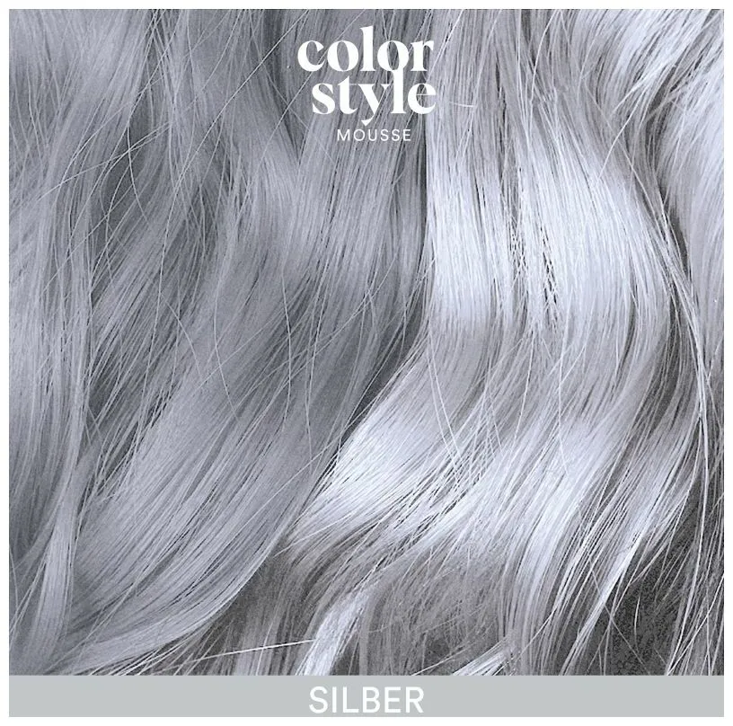 Indola Color Style Mousse - Silver