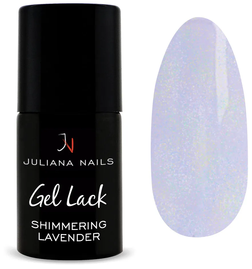 Juliana Nails smalto gel Glitter & Co - Glitter argento