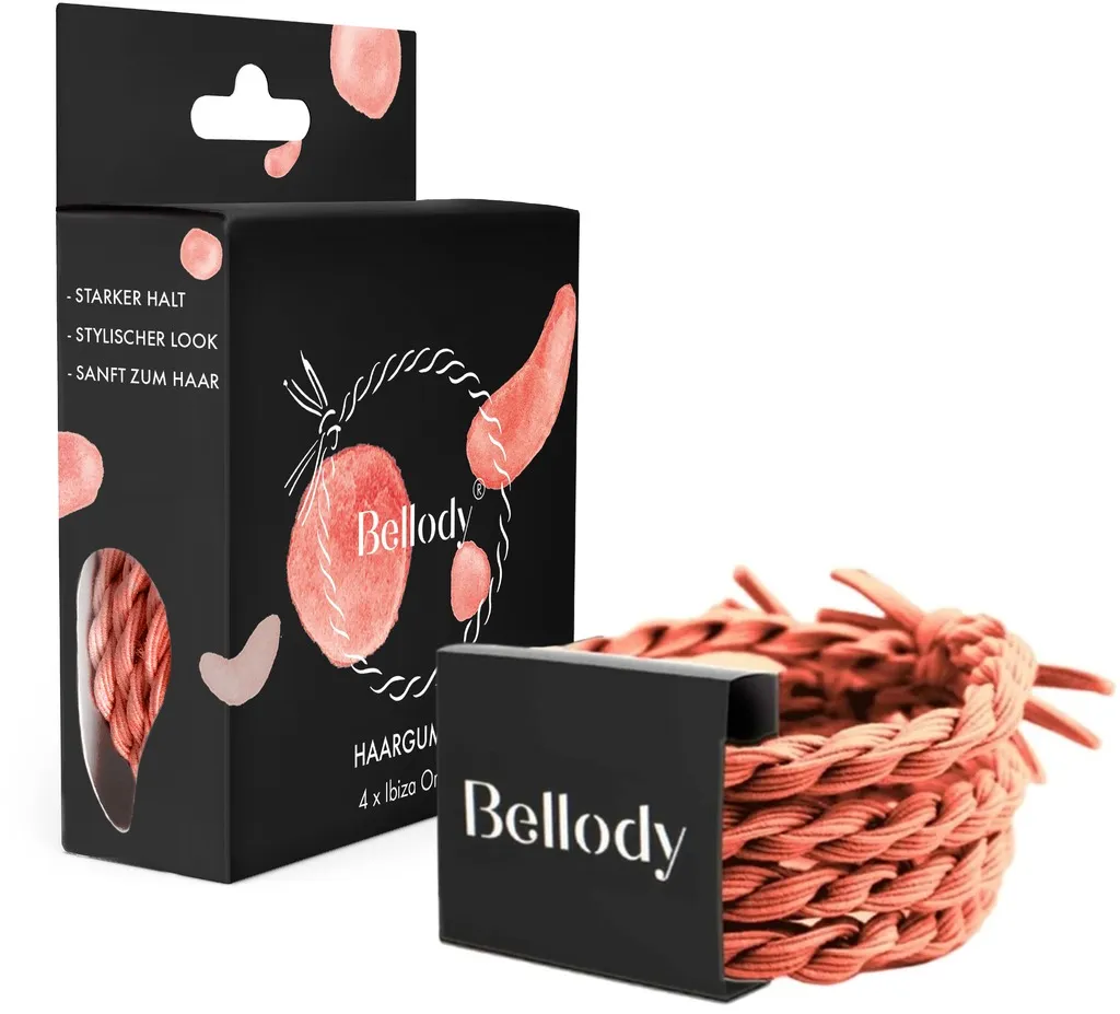 Bellody Original elastici per capelli - Classic Black