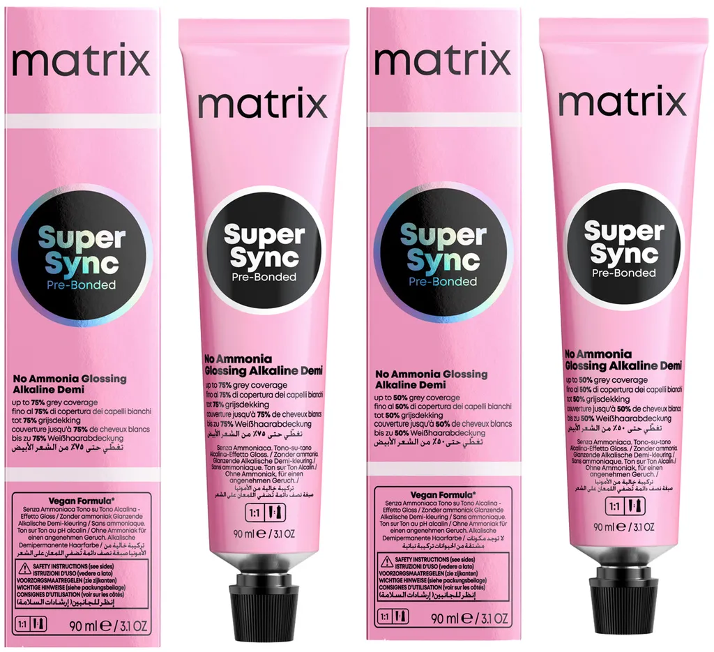 Matrix Super Sync Pre-Bonded Cool Shades - 6P