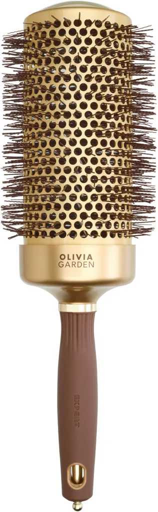 Olivia Garden Expert Blowout Speed Wavy Bristles Gold & Brown - 25 mm