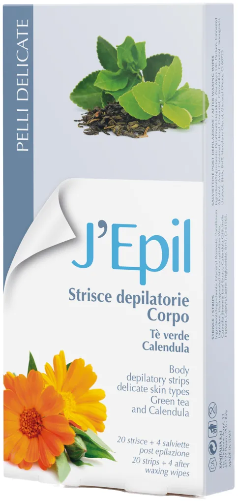 Xanitalia Strisce depilatorie corpo - Argan e Aloe vera