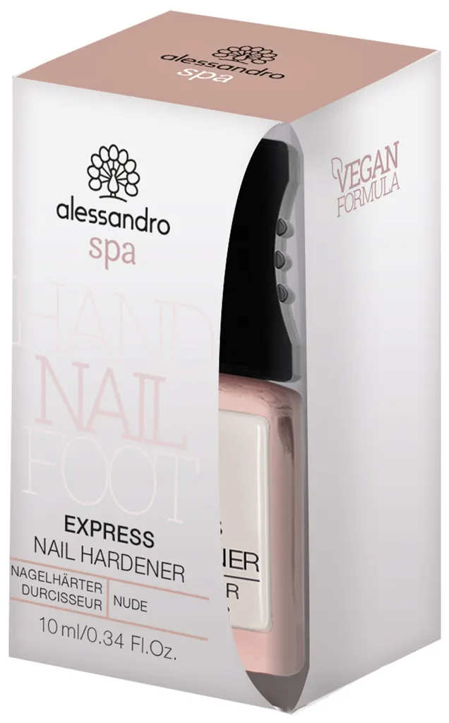 Alessandro Spa Nail Express Nail Hardener - Nude