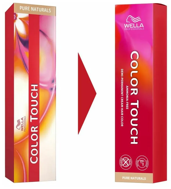 Wella Color Touch Pure Naturals 60ml - 2/0 nero