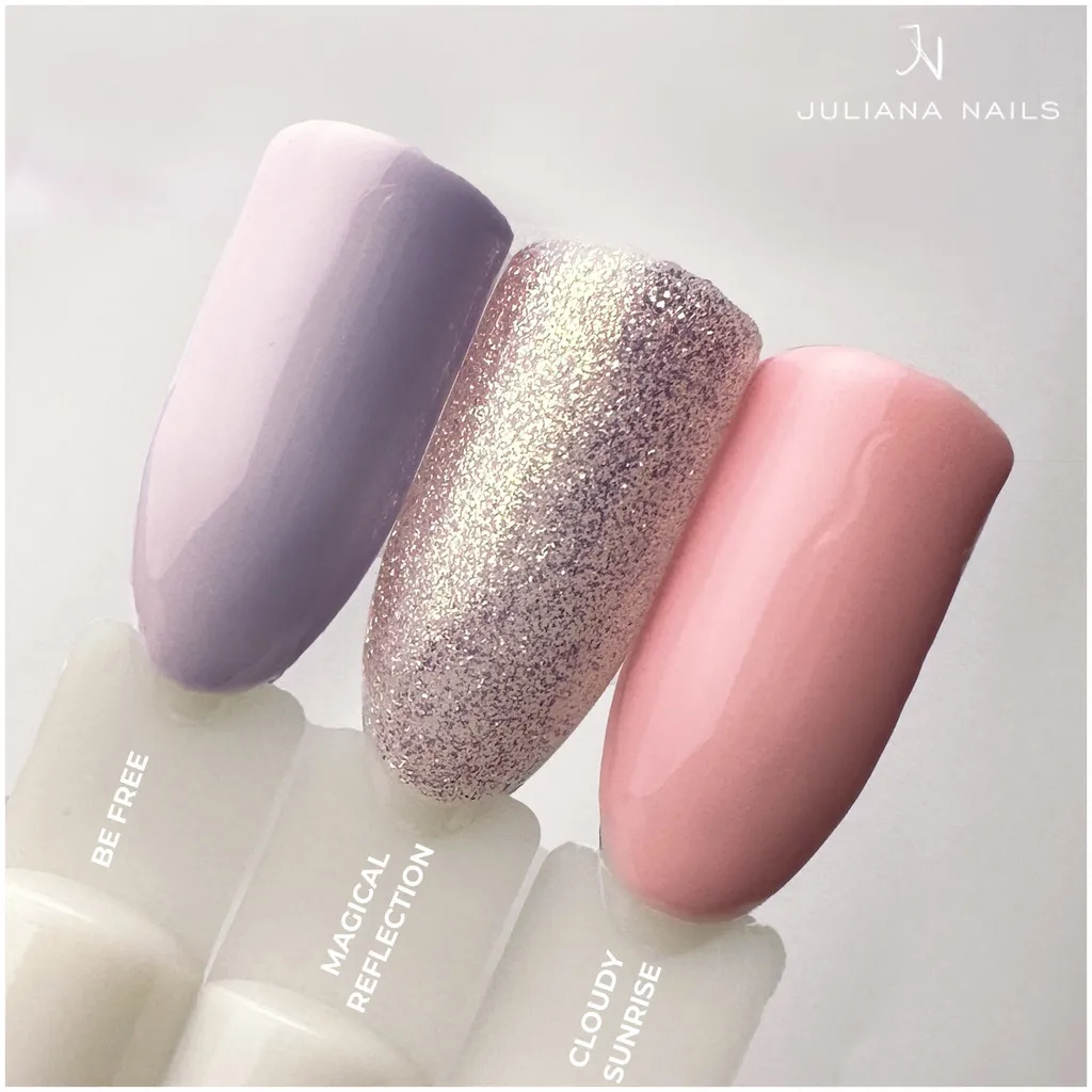 Juliana Nails smalto gel Glitter & Co - Glitter argento