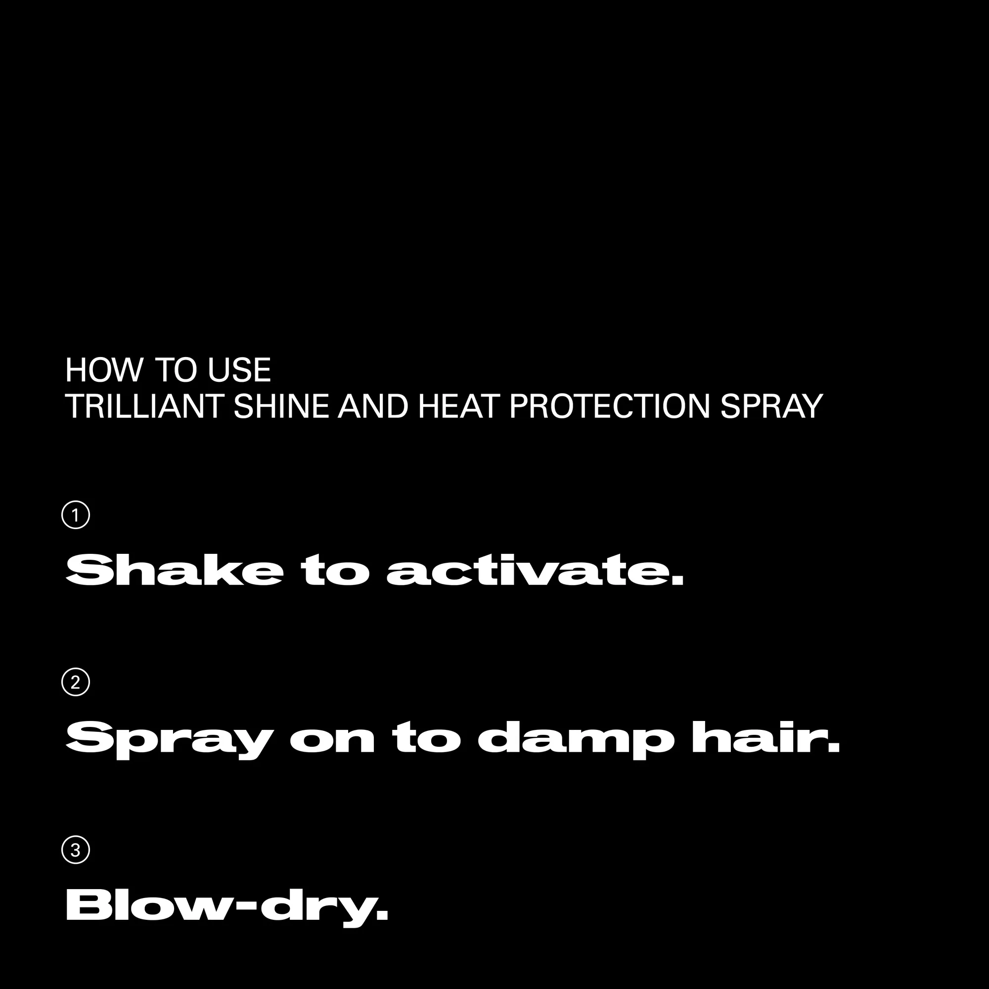 Sebastian Trilliant Shine and Heat Protection Spray