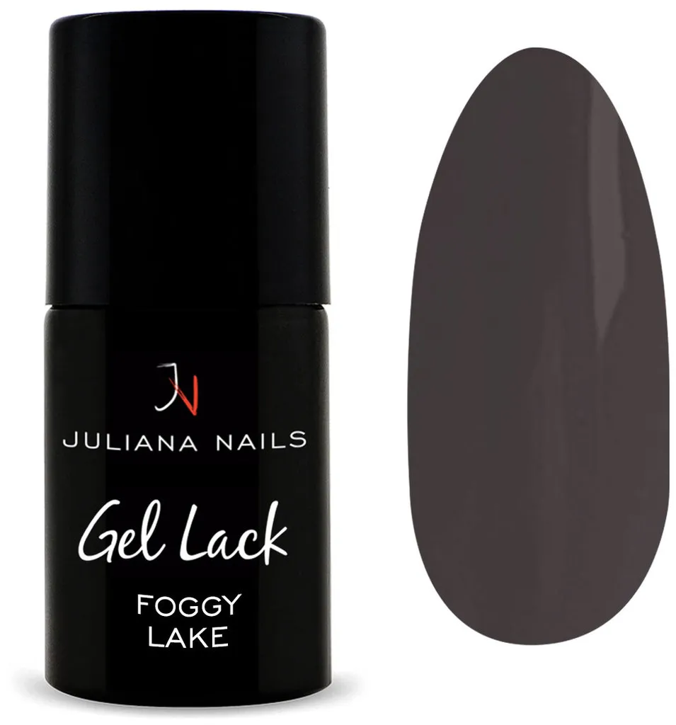 Juliana Nails smalto gel nero & sfumature di grigio - Grey Black