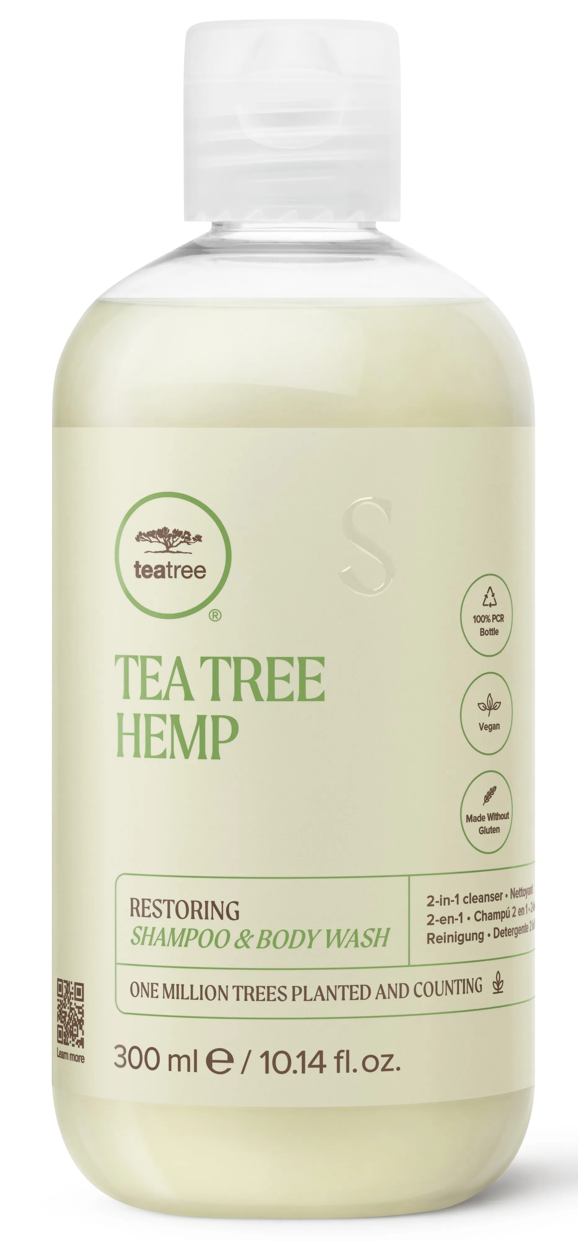 Paul Mitchell Tea Tree Hemp Restoring Shampoo & Body Wash