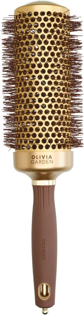 Olivia Garden Expert Blowout Speed Wavy Bristles Gold & Brown - 25 mm