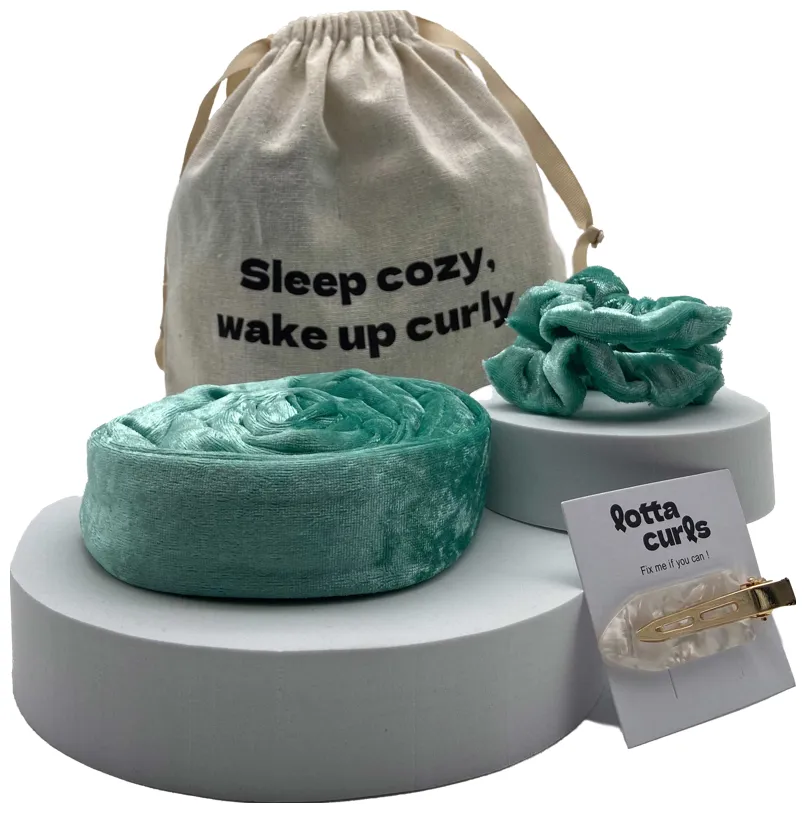 Lotta Curls Set Arricciacapelli Smooth Turqouise