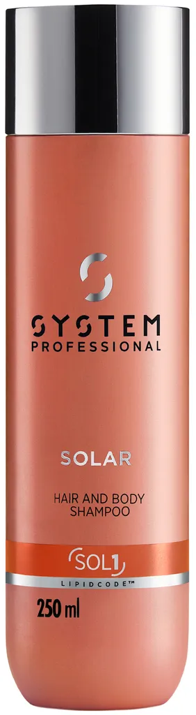 System Professional Lipid Code Solar Hair & Body Shampoo - 100 ml