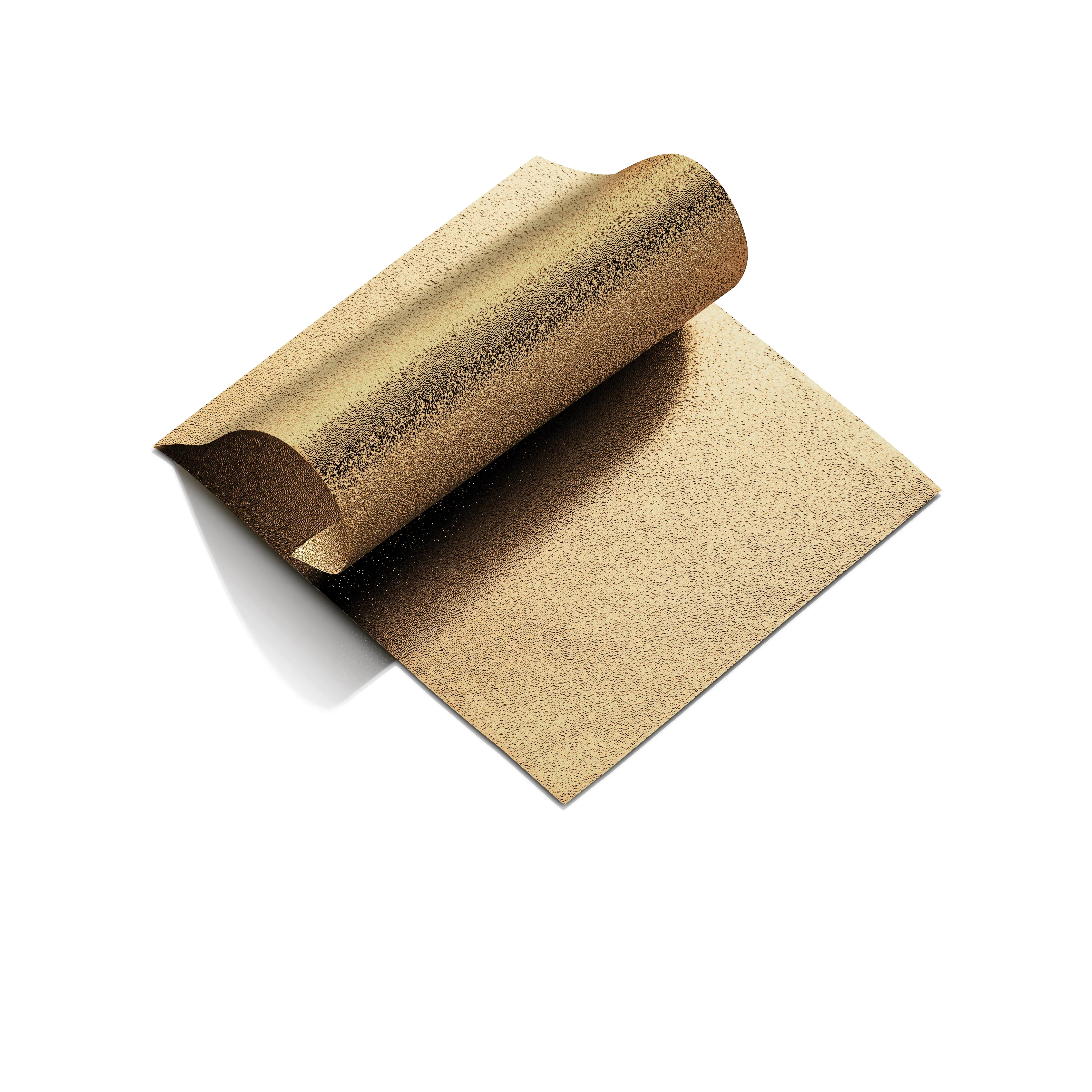 Xanitalia Fogli di alluminio extra goffrati Oro 300 pezzi