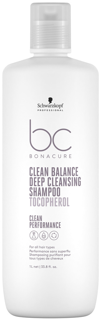 Schwarzkopf BC Bonacure Clean Balance Deep Cleansing Shampoo