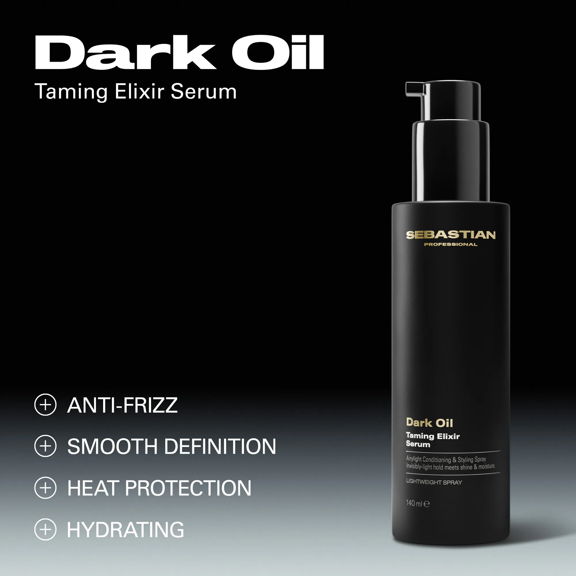 Sebastian Dark Oil Elisir Serum Lisciante