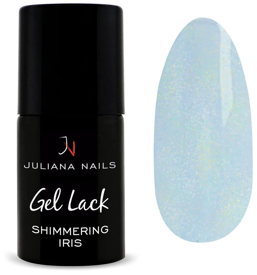 Juliana Nails smalto gel Glitter & Co - Glitter argento