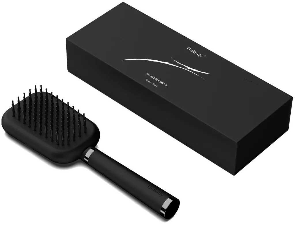 Bellody Patented hairbrush with self-cleaning function
