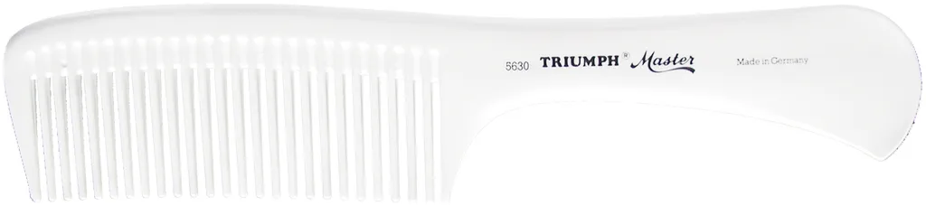 Hercules Sägemann Pettine con manico 5630 - bianco