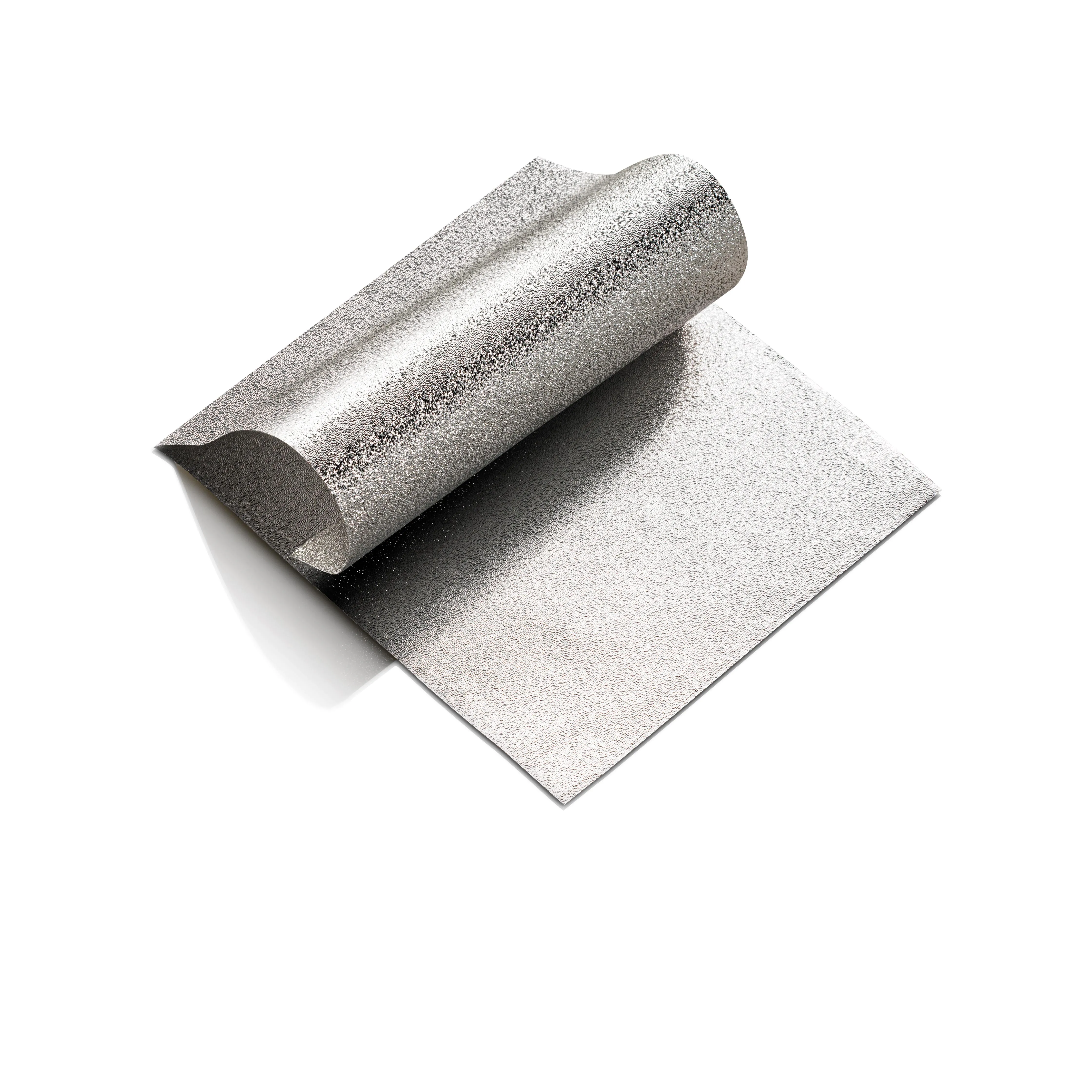 Xanitalia Fogli di alluminio extra goffrati Argento 300 pezzi