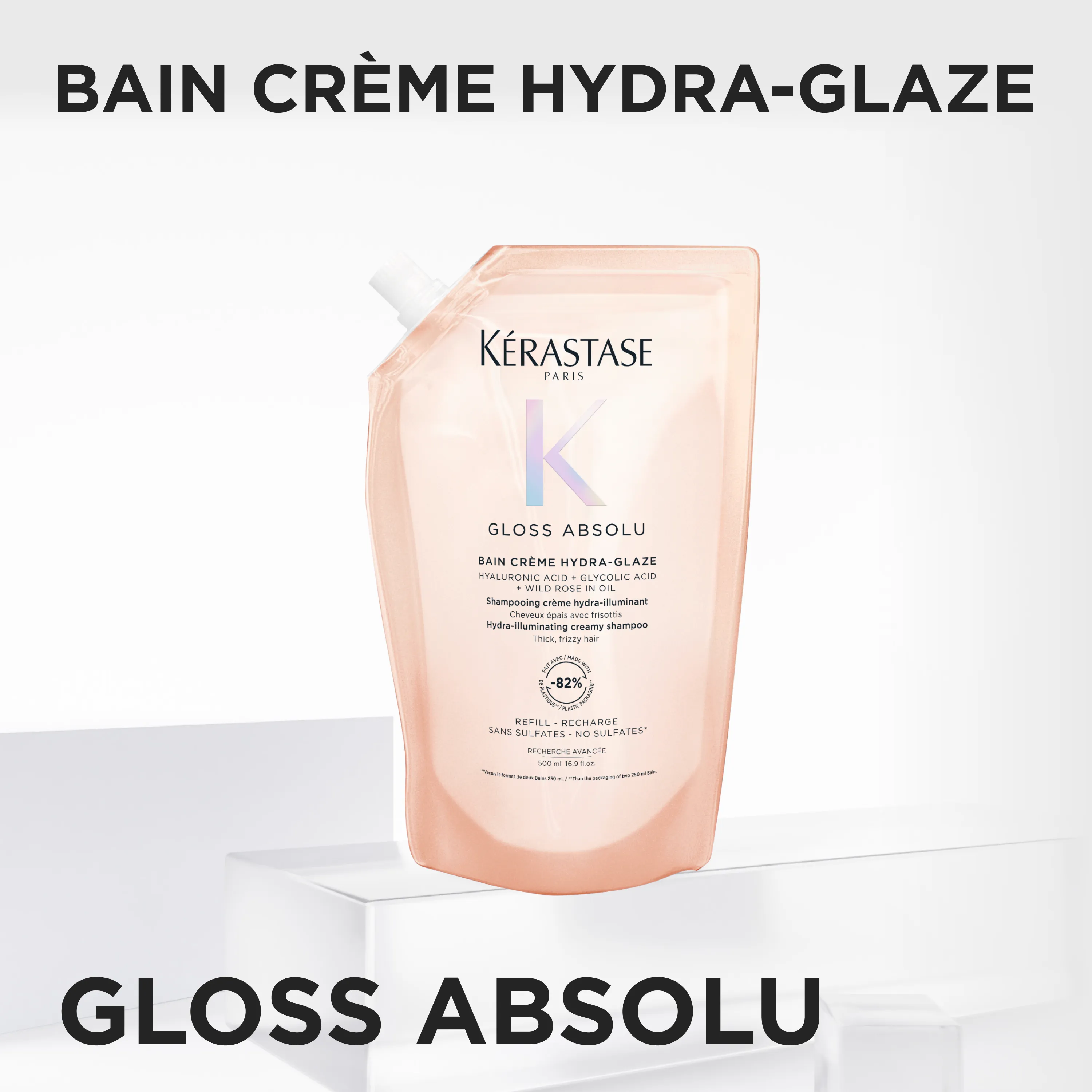 Kérastase Gloss Absolu Bain Crème Hydra Glaze Refill Pouch
