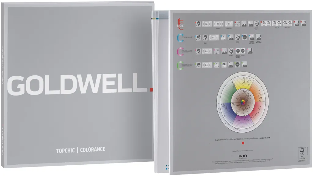 Goldwell Topchic cartella colori