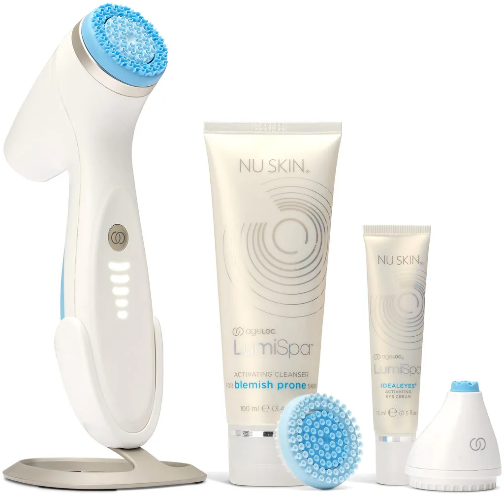 Nu Skin ageLOC LumiSpa iO Beauty Device Skincare Kit - Pelle impura