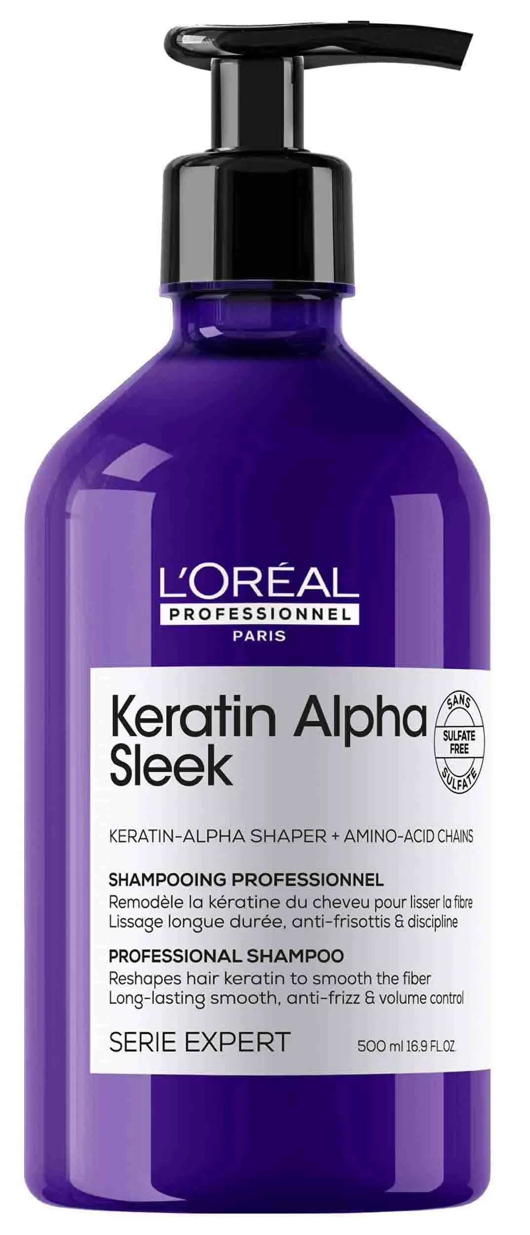 Shampoo Keratin Alpha Sleek di L'Oréal Professionnel