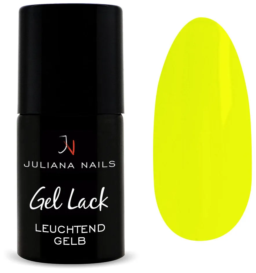 Juliana Nails smalto gel sfumature di neon - Bright Yellow
