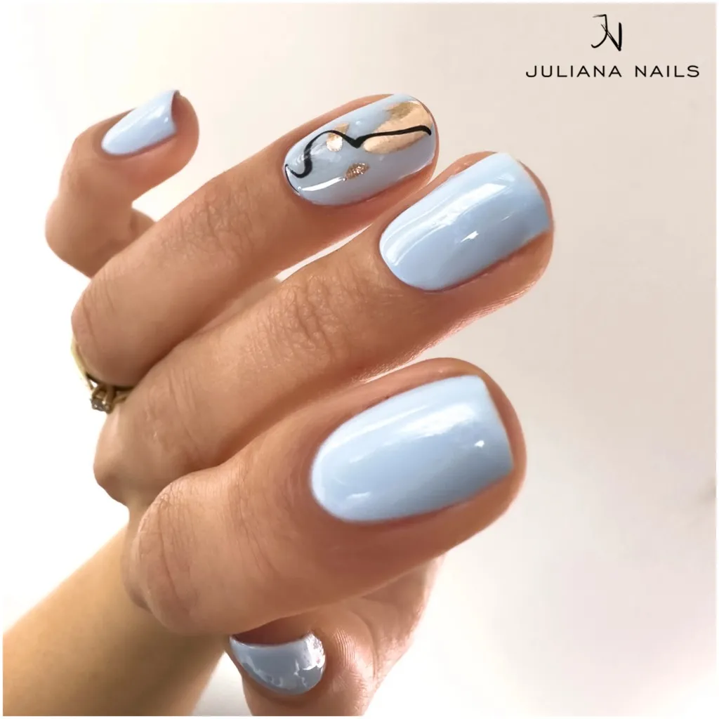 Juliana Nails smalto gel sfumature di blu - Soft Blue
