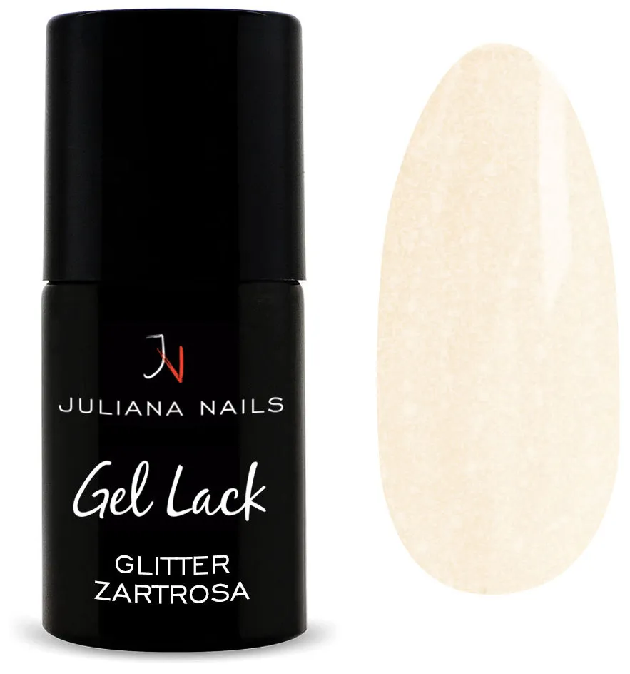 Juliana Nails smalto gel Glitter & Co - Glitter argento