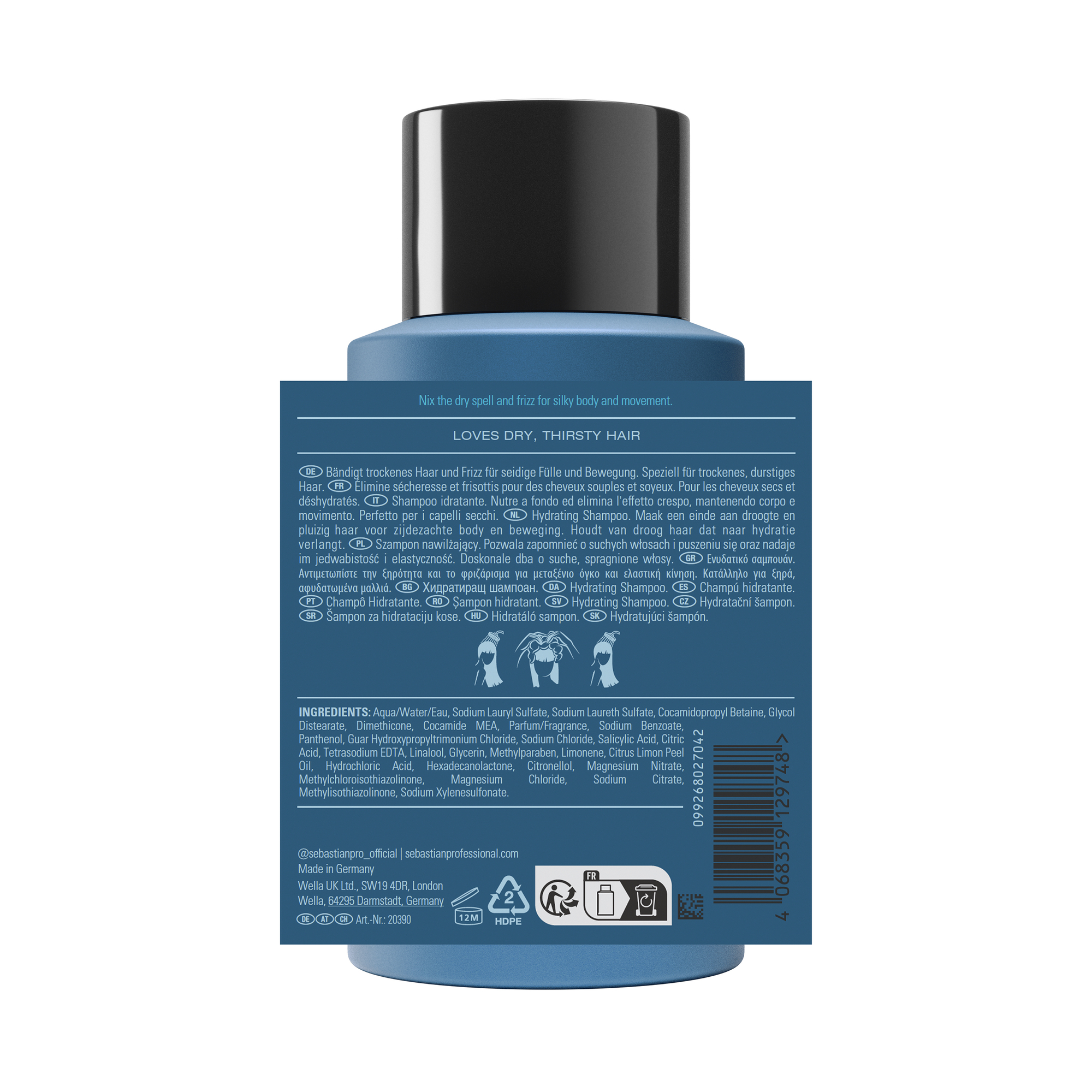 Sebastian Hydre Hydrating Shampoo