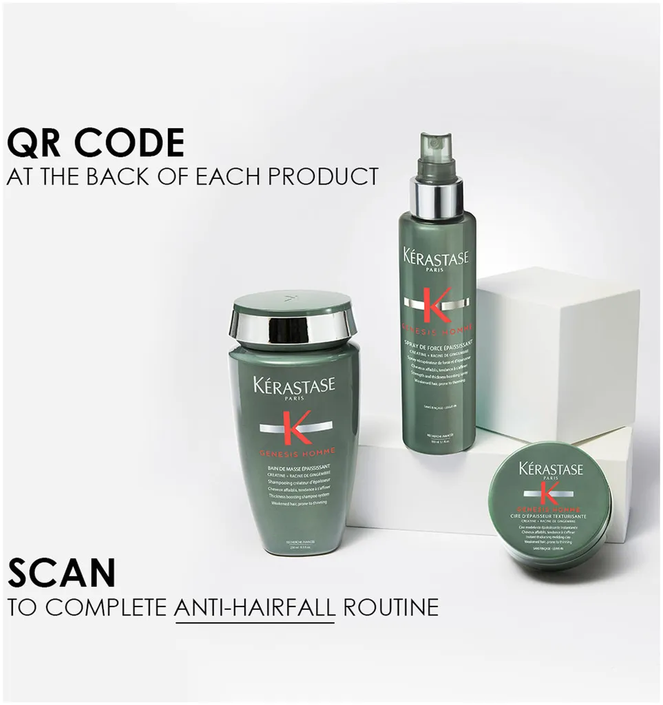 Kérastase Genesis Homme Bain de Masse Épaississant
