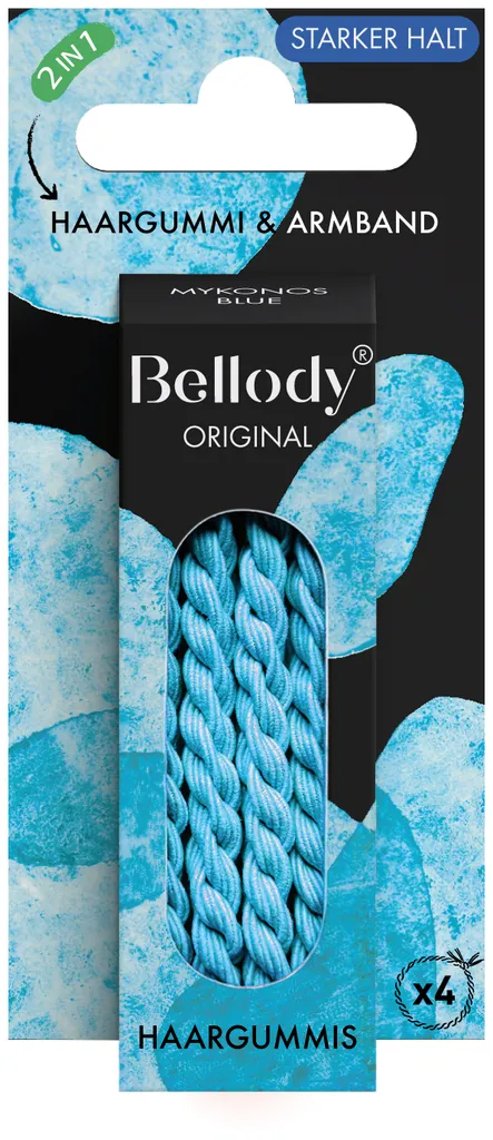 Bellody Original elastici per capelli - Classic Black