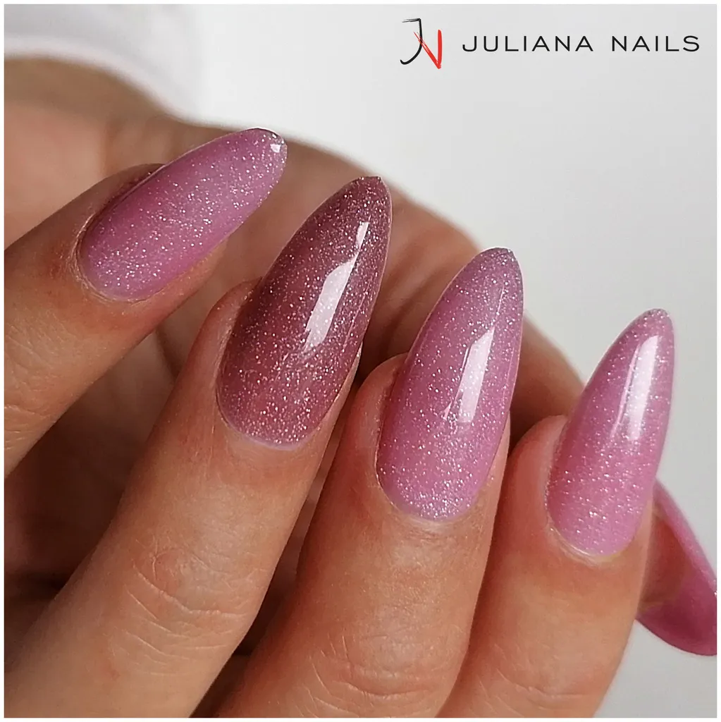 Juliana Nails smalto gel Glitter & Co - Glitter argento