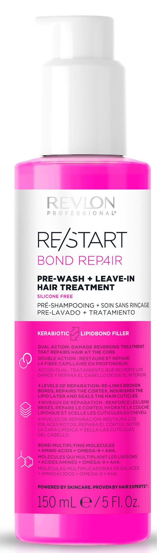 Revlon Professional Re/Start BOND REPAIR Pre-Shampoo + Trattamento Leave-in per Capelli