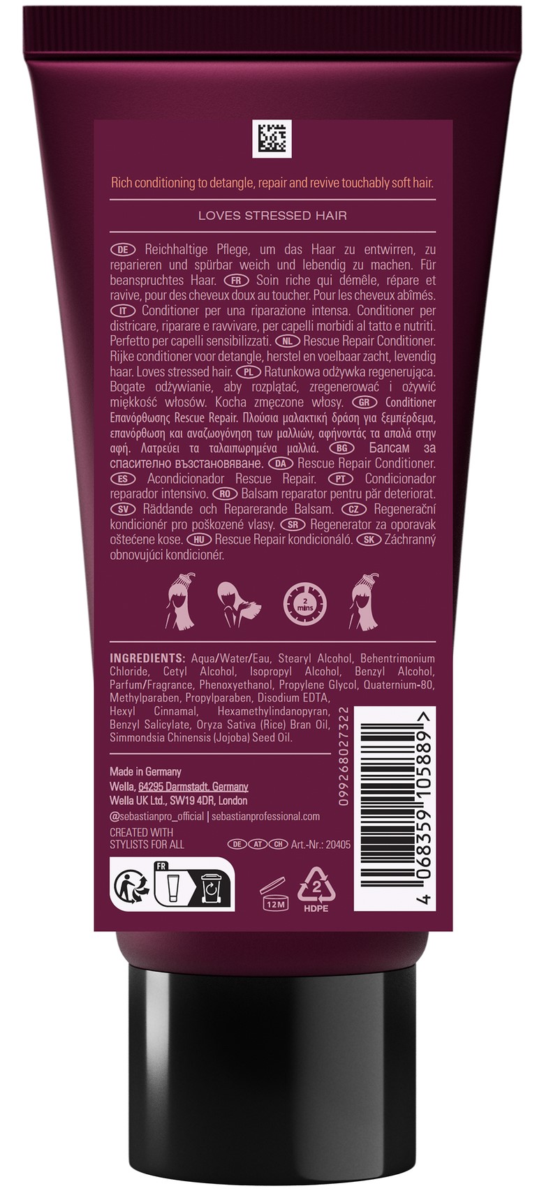 Sebastian Penetraitt Rescue Repair Conditioner