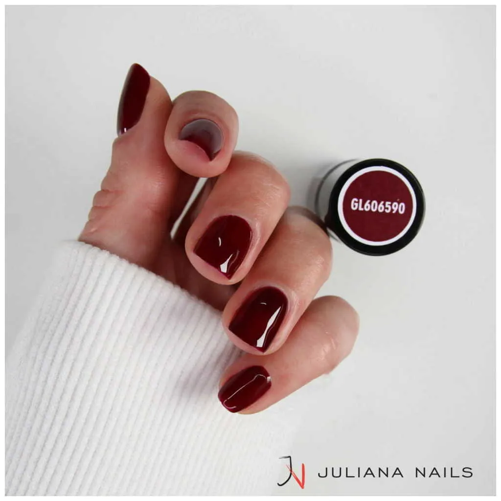 Juliana Nails smalto gel sfumature di rosso - Cherry Cherry Lady