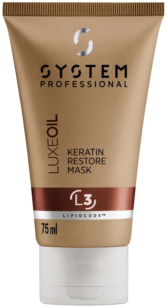 System Professional Lipid Code LuxeOil Keratin Restore Mask - 75 ml