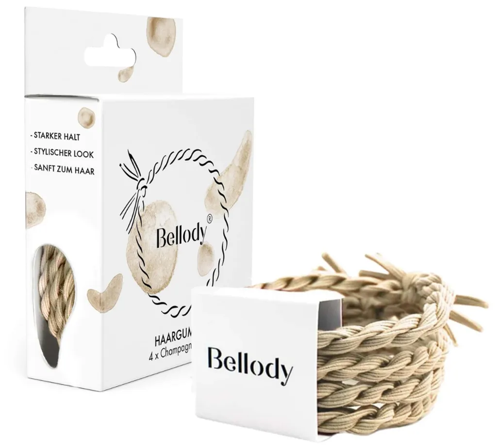 Bellody Original elastici per capelli - Classic Black