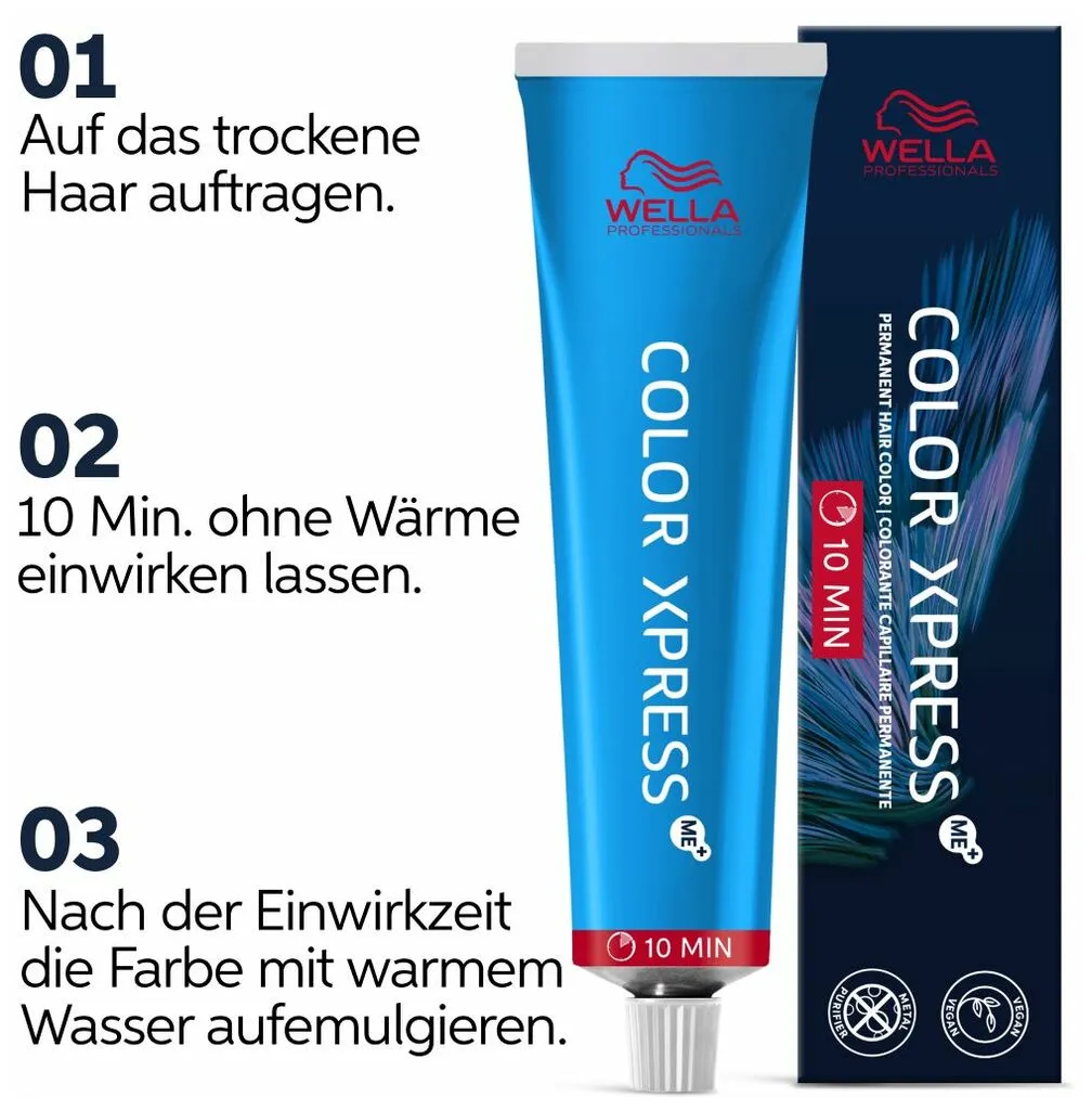 Wella Color Xpress - 7/1 Biondo medio cenere