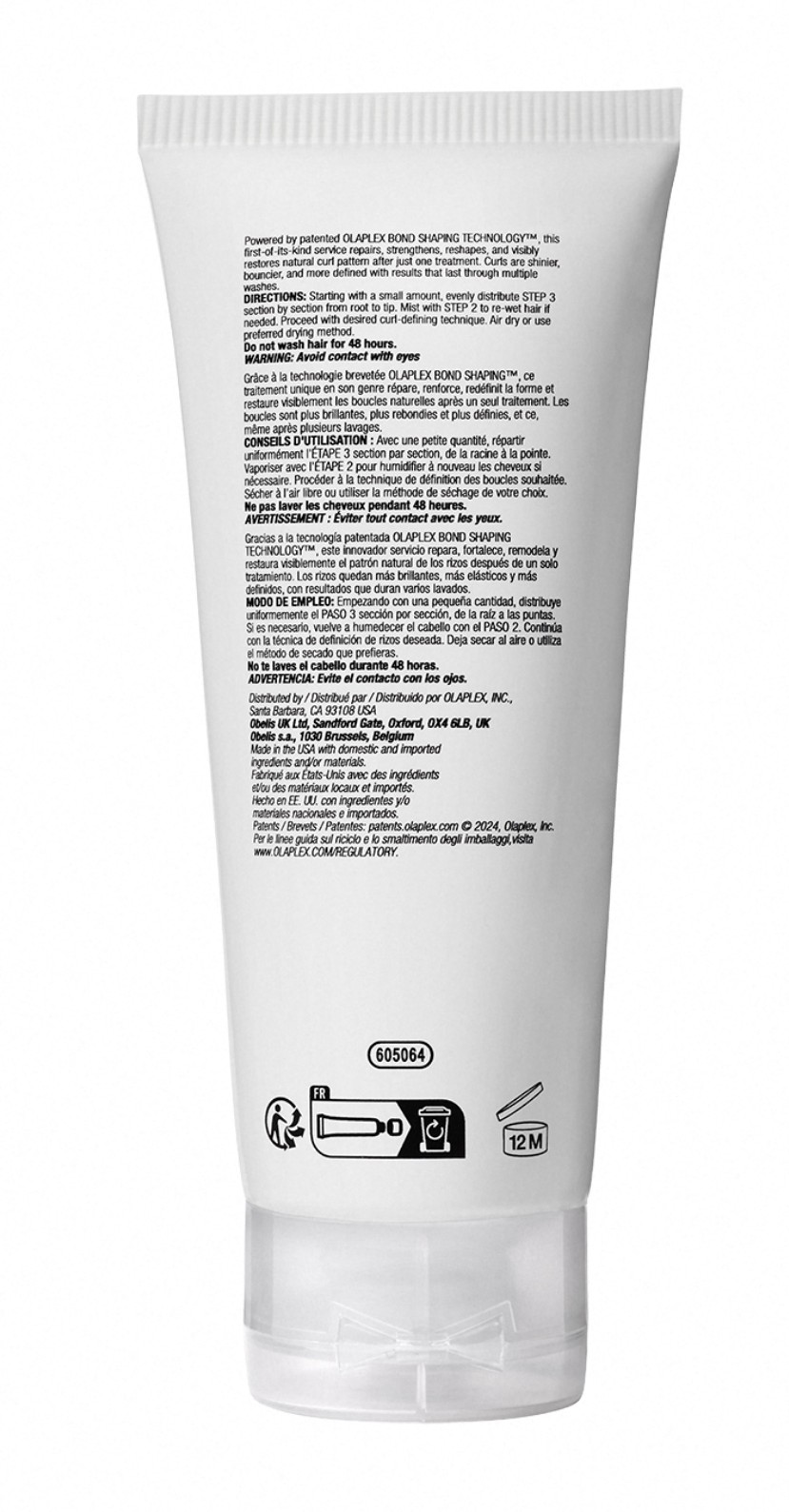 Olaplex Bond Shaper Curl Trattamento Ricostruzione