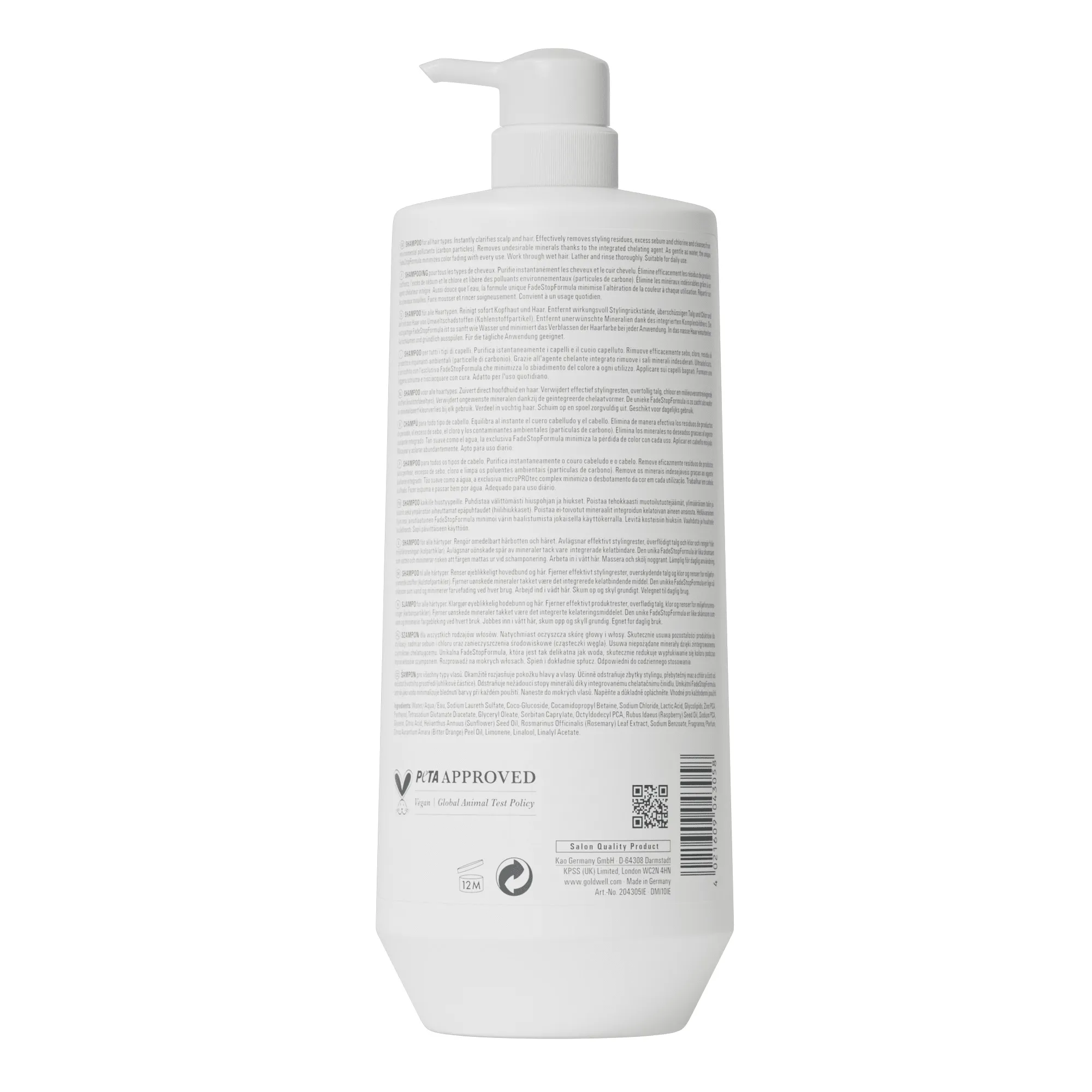 Goldwell DS SCALP SPECIALIST Shampoo pulizia profonda