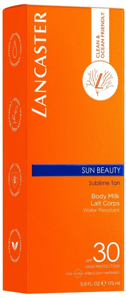 Lancaster Sun Beauty Silky Fluid Body Milk - SPF 30