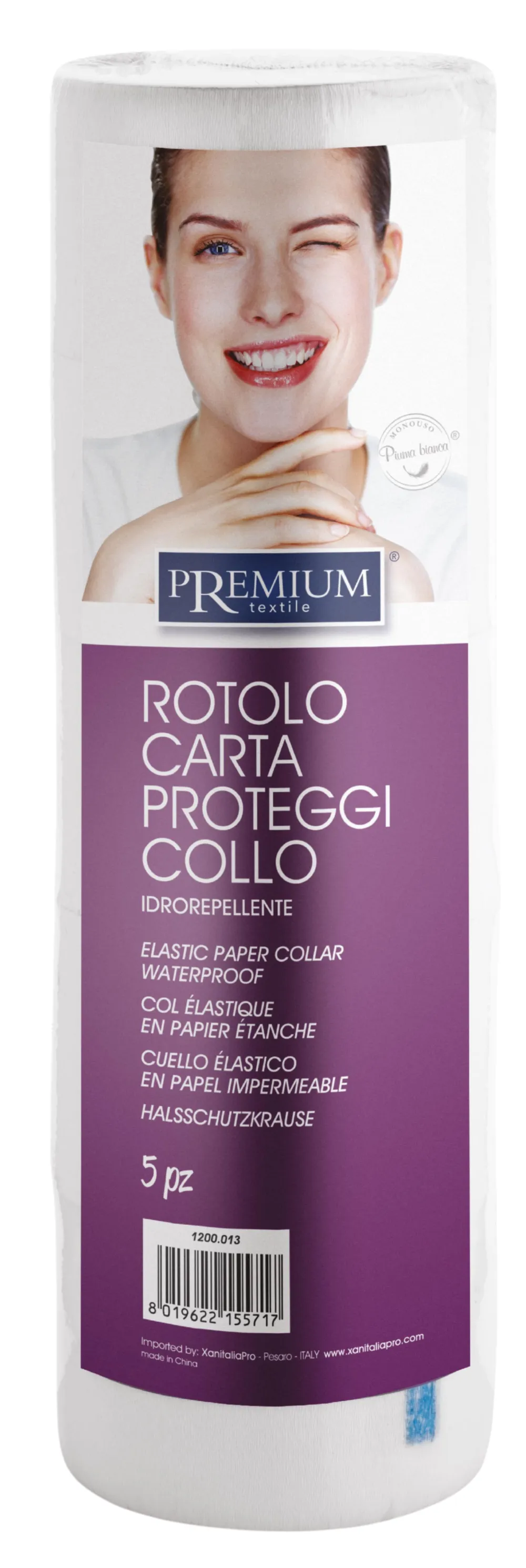 Xanitalia Premium collare per collo 5 pz. x 100 strisce